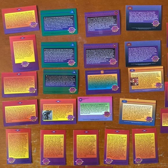 33 Elvis Collector Trading cards - Picture 9 of 10